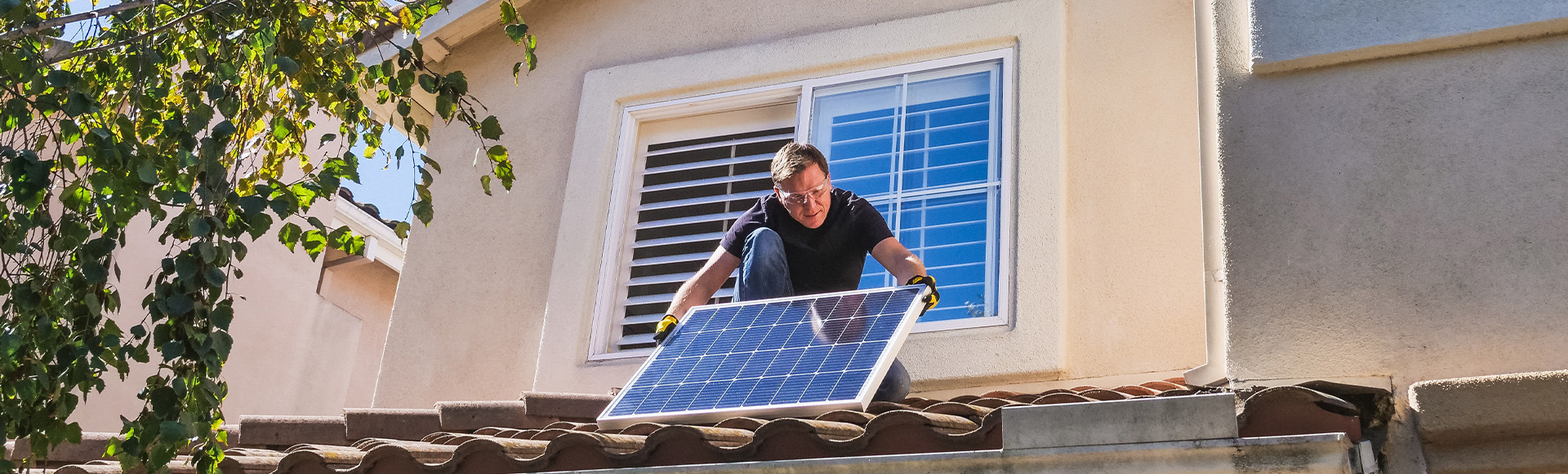 add solar panels to your home to conserve energy