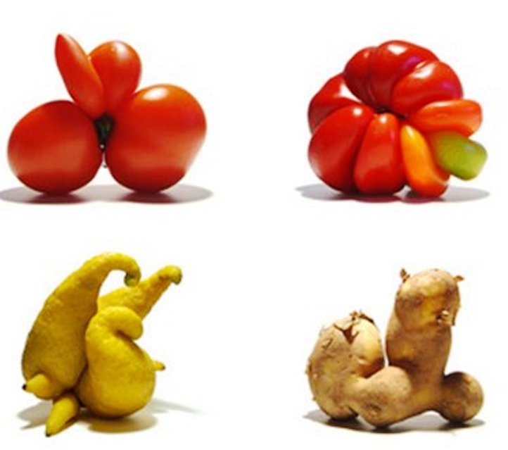 ugly fruits and vegetables are still safe and healthy